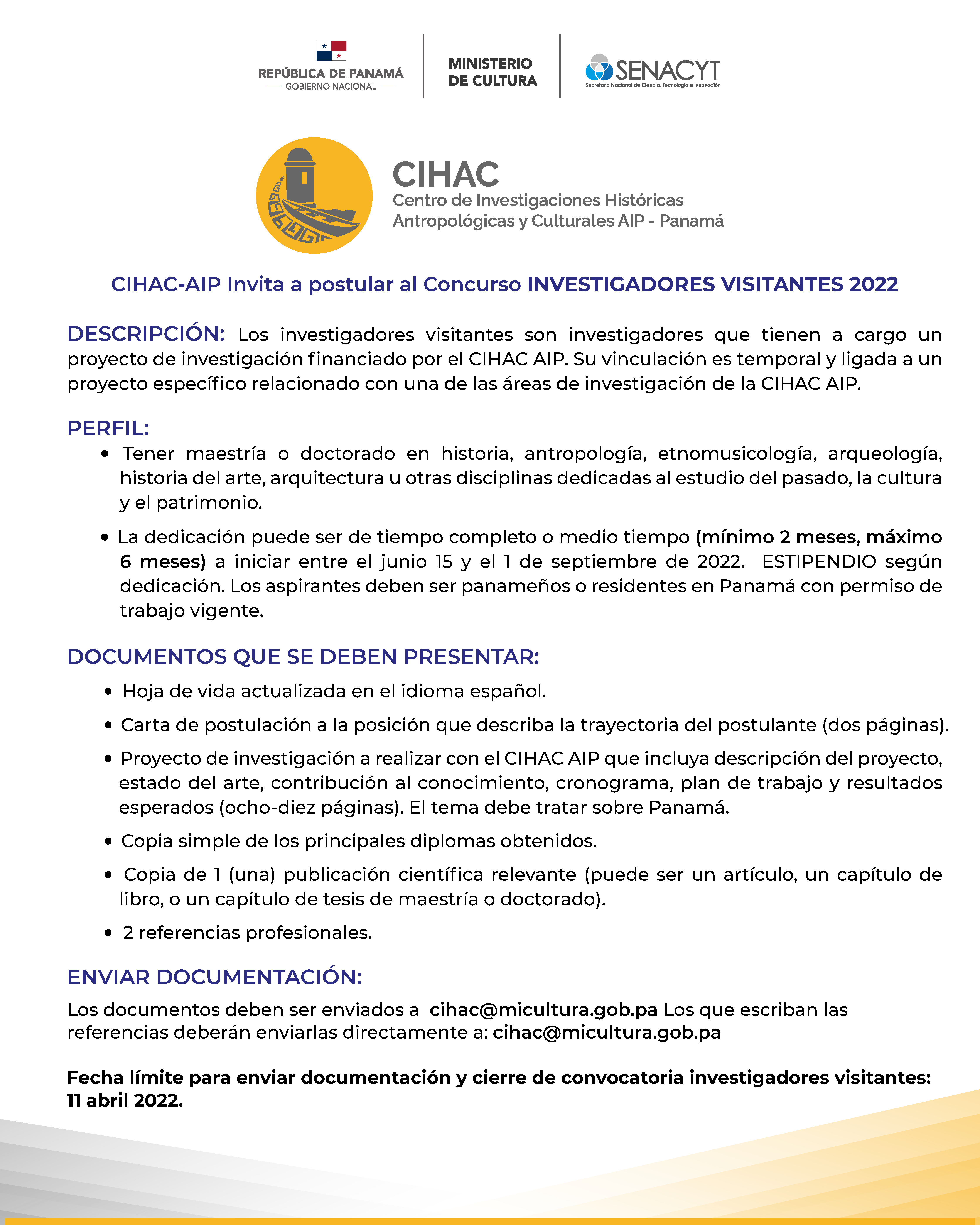 anunciorequisitosinvestigadores2022